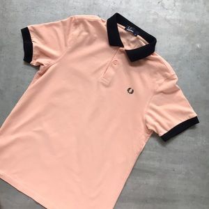 Fred Perry Pink Polo Shirt - Youth Medium
